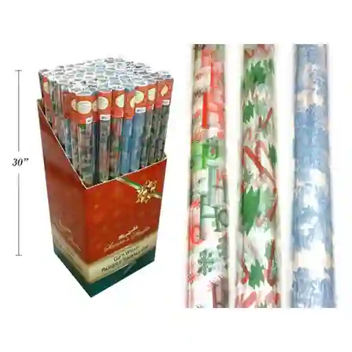 Papel Celofán Navideño