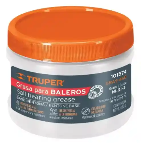 Grasa De Bentona Para Baleros 450 G, Truper