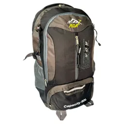Morral Maleta Camping Rda 60 Litros Negro Ref. 42-1807
