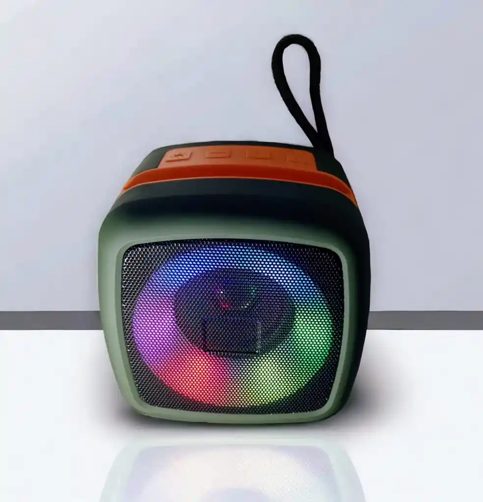 Mini Parlante Portátil Bluetooth Luz Led Porta Celular X911