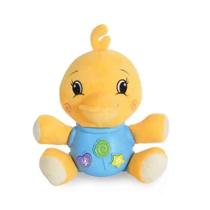 Juguetes Musicales De Pato De Peluche Para Bebés – Juguetes Educativos Montessori De Peluche Iluminados, Desarrollo Cerebral Sensorial Para Bebés Recién Nacidos, Para Bebés De 0 A 6 Meses