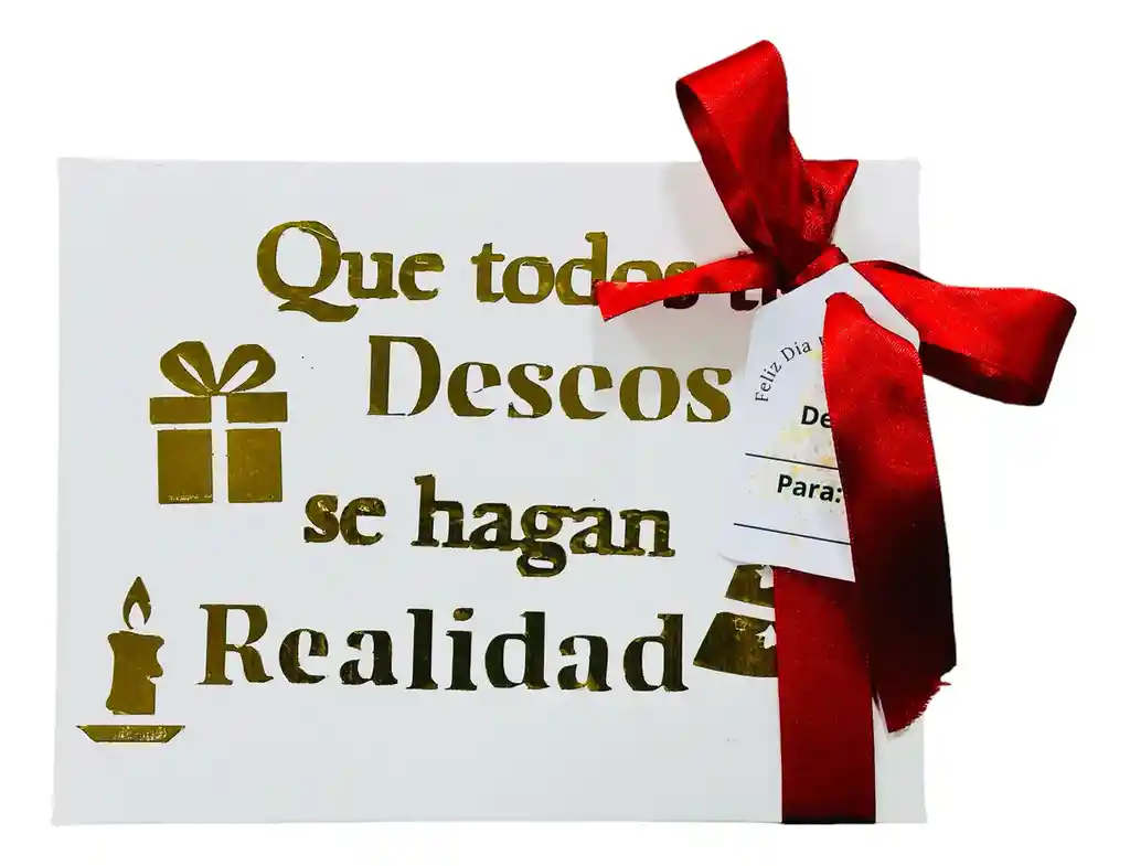 Caja De Regalo Kit Velas Navideñas