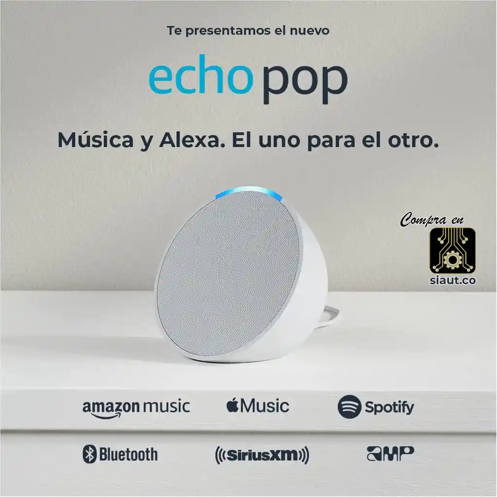 Amazon Alexa Echo Pop 1er Gen Blanco Glaciar