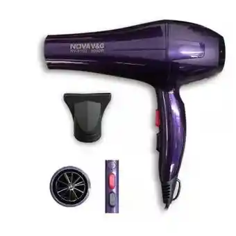 Secador De Cabello 5000w 5 Posiciones Original Nova Vg