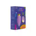 Huevo Vibrador Ariel Con Control Camtoyz Lila