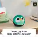 Amazon Alexa Echo Dot 5ta Gen Kids Buhó Verde Turquesa