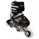 Kit Patines Semiprofesionales Blades Casco Y Protección Negro 27-30