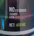 Pintura Aerosol Color Negro X400ml