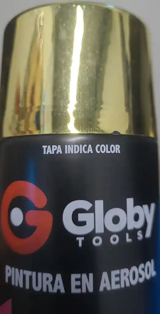 Pintura Aerosol Color Cromado Dorado