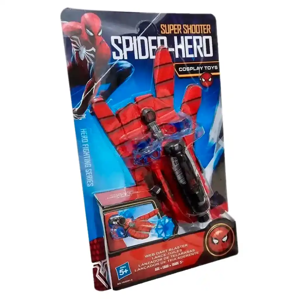 Guante Spiderman Lanza Dardos Niños Oferta