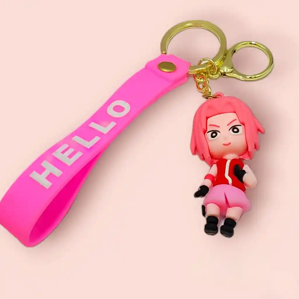 Llavero Del Personaje Sakura Haruno Anime