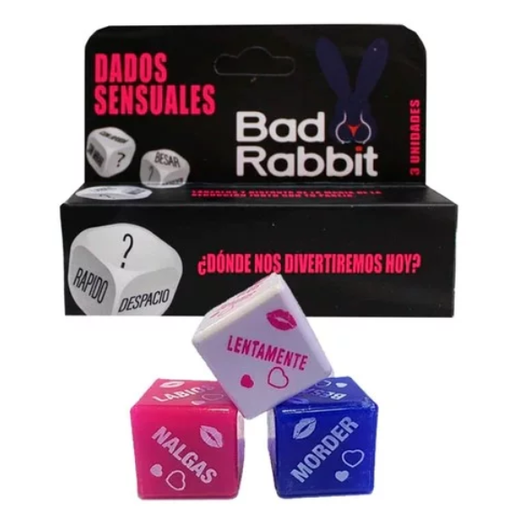 Dados Bad Rabbit X3 - Rappi
