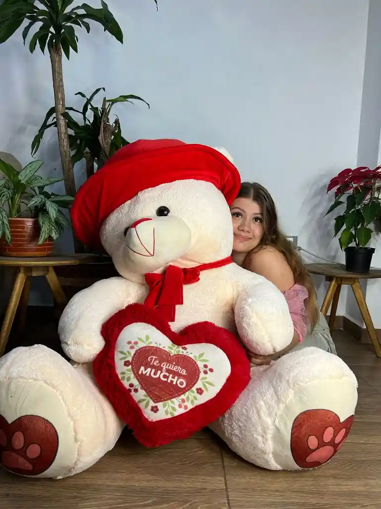 Osa Pava De Peluche Gigante 150 Cm