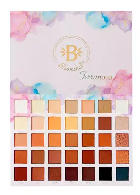 Paleta De Sombras Terranova 35 Colores