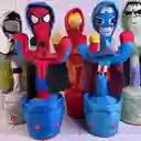 Cactus Bailarin 120 Canciones Marvel Imitador De Voz Recargable