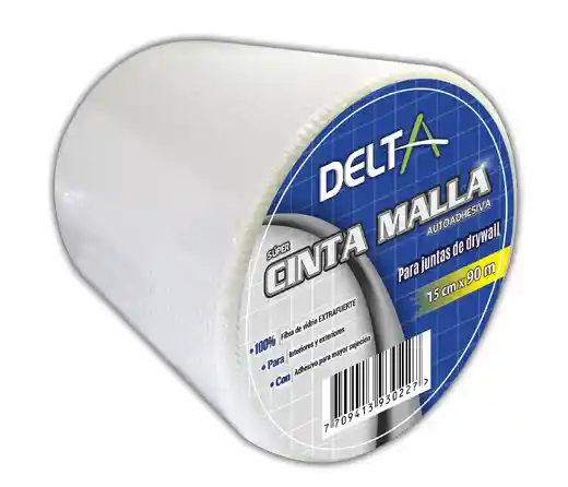 Cinta De Malla Autoadhesiva 5cmx90m Delta