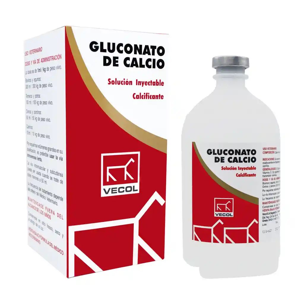 Gluconato De Calcio Iny X 250 Ml Vic