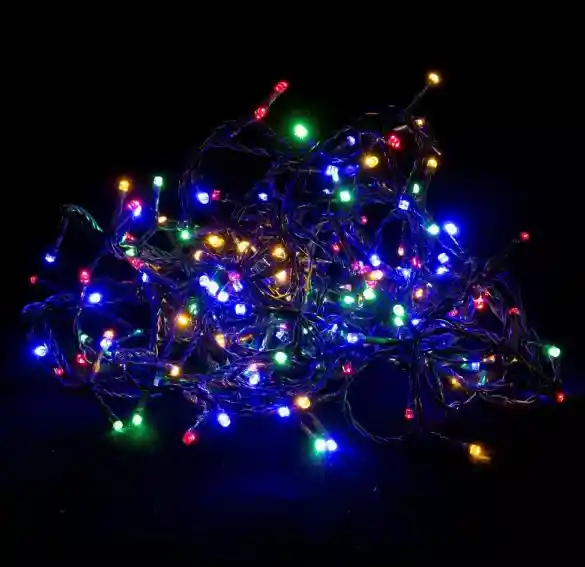 Lineal Led Luces Navidad 5 Metros Luz Colores Rgb