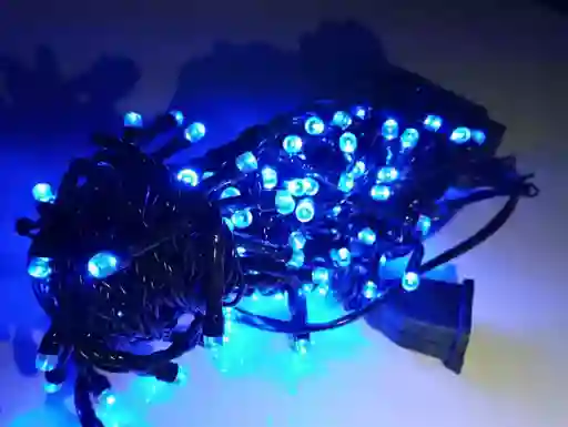 Luces Navideñas Led 5 Metros Secuencial Azul Navideñas