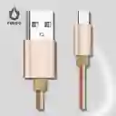 Cable Wesdar Usb A Tipo C Cable Blindado 1.2 Metros