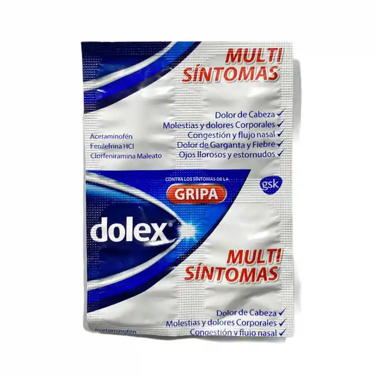 Dolex Gripa X 4 Unidades