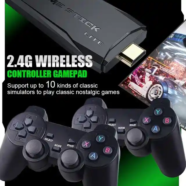 Consola De Videojuegos M8 4k Hd 64g/consolas De Video Juegos Con Mas De 10.000 Juegos