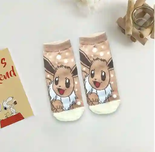 Medias Tobilleras Pokemon - Eevee