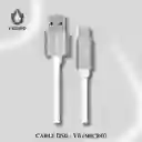 Cable Wesdar Bliendado T38 Usb - V8 (micro) 1.2mtr