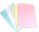 Cartulina 1/8 Pastel Paquete X7