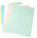 Cartulina 1/8 Pastel Paquete X7