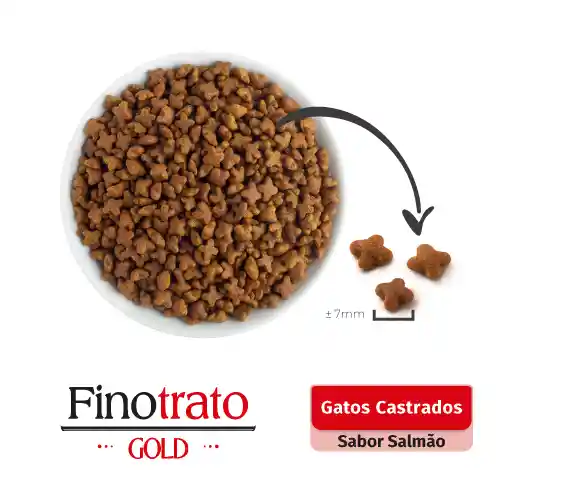 Finotrato Gold Salmon Gatos Castrados X 3 Kg