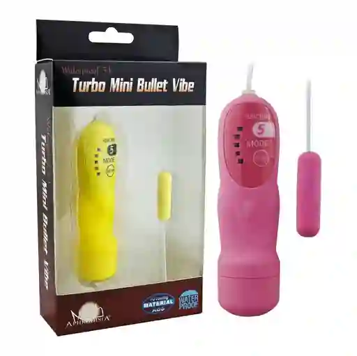 Mini Bala Vibradora Celeste