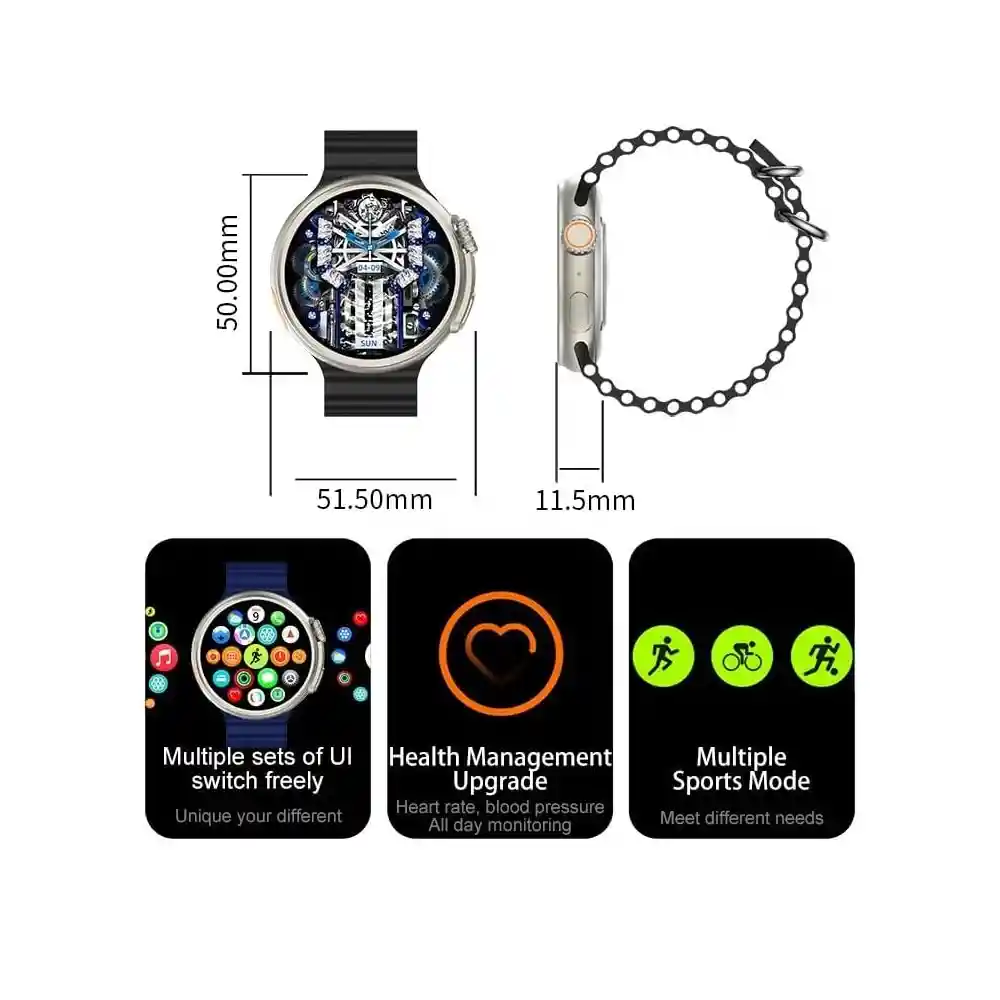 Smart Watch Reloj Inteligente Z78 Ultra | Multi Funciones