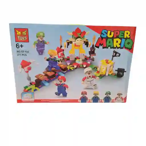 Juego Armable Super Mario Bross 371 Piezas Juguete