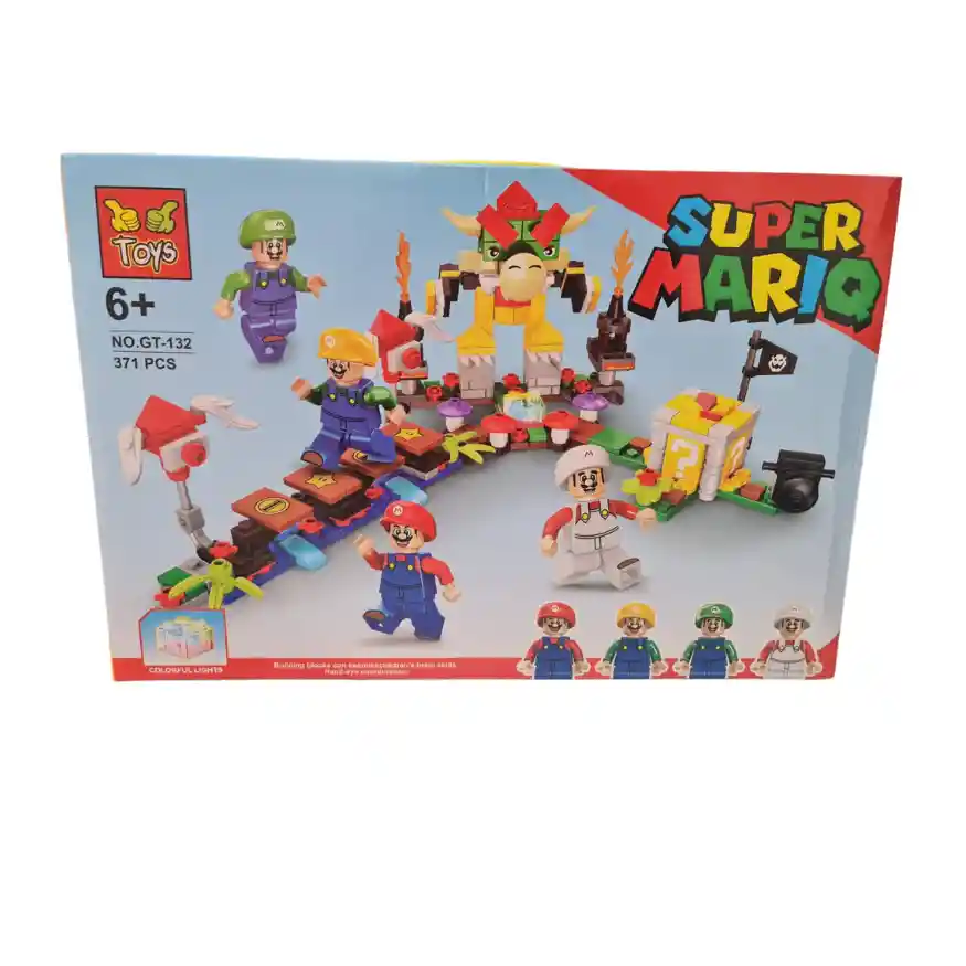 Juego Armable Super Mario Bross 371 Piezas Juguete