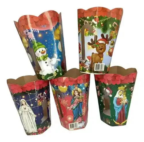 Promocion De Velas La Virgen 12 Paquetes + Paquete De Faroles X 12