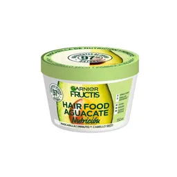 Mascarilla Hair Food De Aguacate Nutrición Cabello Seco 350ml Garnier