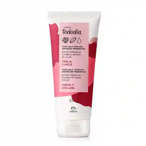 Crema Nutritiva Corporal Cereza Y Avellana