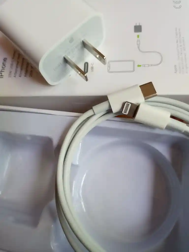 Cargador 25w Iphone Carga Rápida