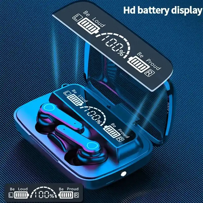 Audífonos Inalámbricos M19 Powerbank Y Linterna