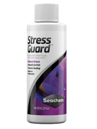 Stress Guard 100ml Seachem Antiestrés Protector Cura Peces