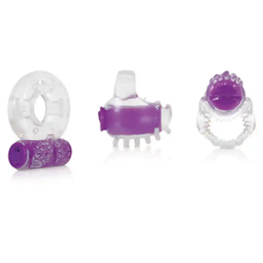 Kit 3 Anillos Para El Pene