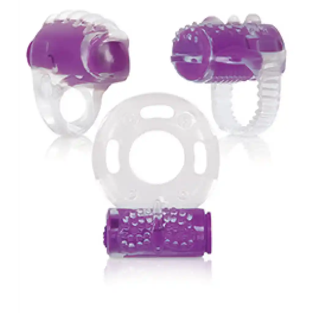 Kit 3 Anillos Para El Pene