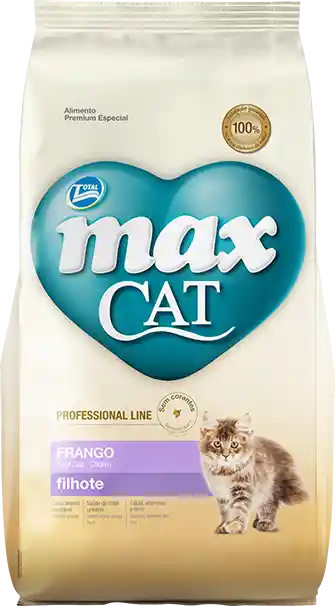 Max Alimento Para Gatos Cachorros Max Gatos Filhote 1 Kg