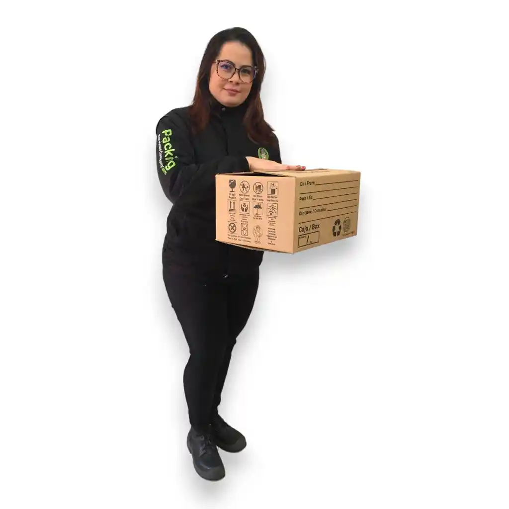 Caja De Cartón Empaque Embalaje Mudanza Psc1.1 X 10 Unidades