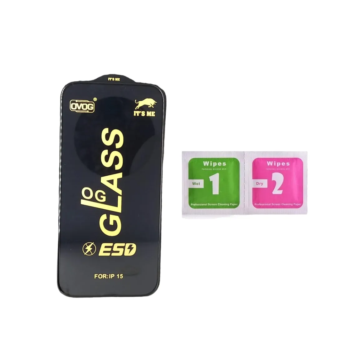 Vidrio Templado Glass Premium iPhone 15