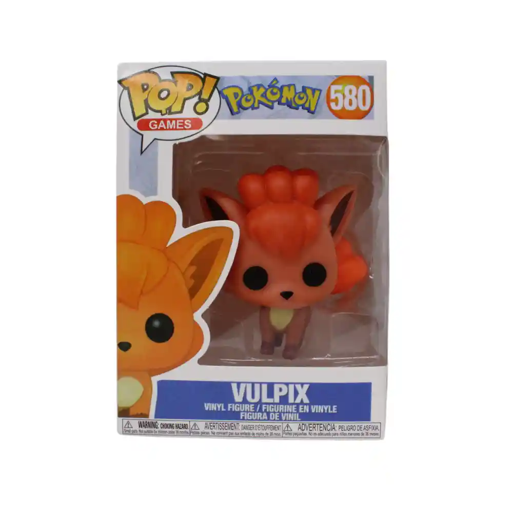 Figura De Acción Coleccionable Pokemon Vulpix Games