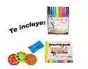 Tablero Mesa De Dibujo Para Niños Proyector +12 Lapiz Color( Niño) Aleatorio