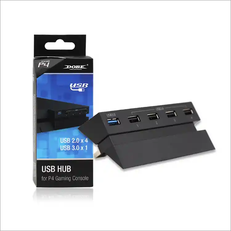 Convertidor Adaptador Hub Usb De 2 A 5 Puertos Para Ps4