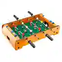 Futbolín Mesa Futbolito 51cm Madera Juego Fútbol Casa